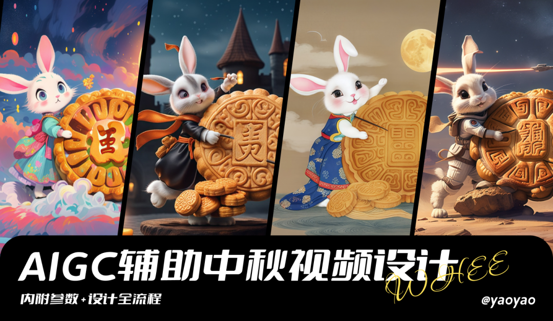 AIGC辅助中秋视频设计
