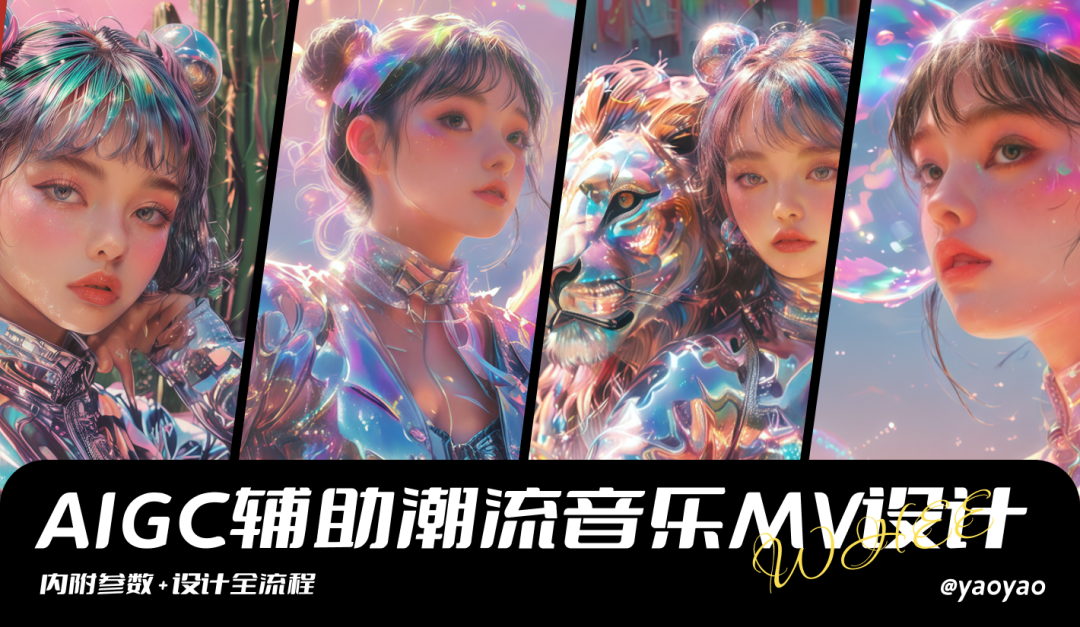 AIGC辅助潮流音乐MV设计